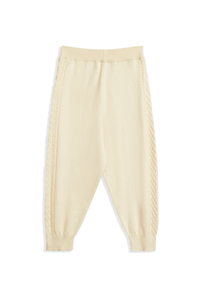 JUNGEN BAUMWOLLE KASCHMIR FEINES KABEL STRICKHOSE