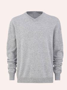 MÄNNER PURE CASHMERE V NECK SWEATER